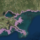 The current storm surge watches in effect along the US Gulf Coast. (Image: NOAA/NHC)